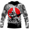 Men Samurai Hoodie Premium Unisex 3D Printed Samurai Tattoo Shirts MEI