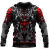 Men Samurai Hoodie Premium Unisex 3D Printed Samurai Shirts MEI