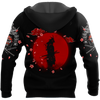 Men Samurai Hoodie Premium Samurai Unisex 3D All Over Printed Shirts MEI