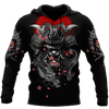 Men Samurai Hoodie Premium Samurai Unisex 3D All Over Printed Shirts MEI