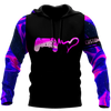 Men Tattoo Hoodie Black Purple Premium Gaming Tattoo Personalized Name 3D Printed Unisex Shirts MH03052102