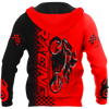 Men Racing Hoodie Red Motorcycle Racing 3D All Over Printed Unisex Shirts Let's Go Racing