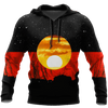 Australia Koori Kangaroo Aboriginal Flag™ All Over Print Hoodies HC