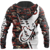 Men Fishing hoodie One Last Cast red camo fishing custom name design 3d print shirts