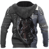 Men Samurai Hoodie Premium Personalized 3D Printed Samurai Warrior Shirts MEI