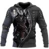 Men Samurai Hoodie Premium Personalized 3D Printed Samurai Warrior Shirts MEI