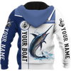 Custom name Swordfish fishing Catch and Release 3D Design print shirts