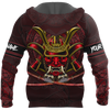 Men Samurai Hoodie Premium 3D Printed Personalized Unisex Samurai Shirts MEI