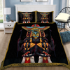 Egypt Bedding Set Anubis Horus eye and egyptian falcon 3D design Bedding set