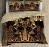 Anubis Ancient Egyptian Mythology Culture Bedding Set Bedspread Home Decor HT