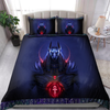 Egypt Bedding Set Anubis Blue Ancient Egyptian Mythology Culture 3D design Bedding set