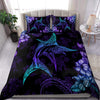 Beautiful Marlin hibiscus Hawaii fishing bedding set DD26062102