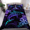 Beautiful Shark hibiscus Hawaii fishing bedding set Pi26062105