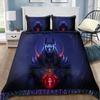 Egypt Bedding Set Anubis Blue Ancient Egyptian Mythology Culture 3D design Bedding set