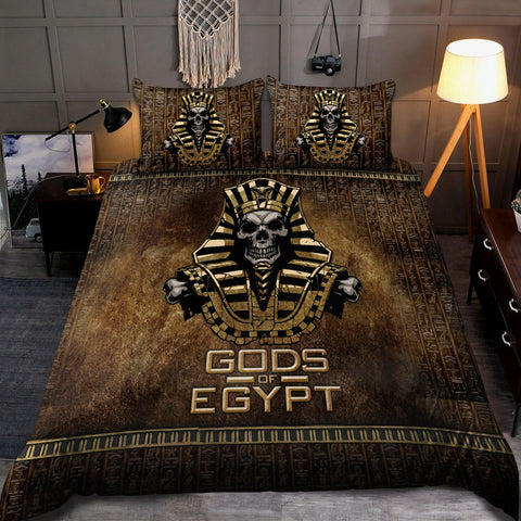 Egypt Bedding Set Pharaoh Skull Ancient Egypt 3D Bedding set