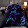 Beautiful Marlin hibiscus Hawaii fishing bedding set DD26062102