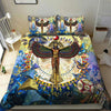 Egypt Bedding Set Hathor Goddess Beautiful Life Ancient Egyptian Bedding Set