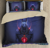 Egypt Bedding Set Anubis Blue Ancient Egyptian Mythology Culture 3D design Bedding set