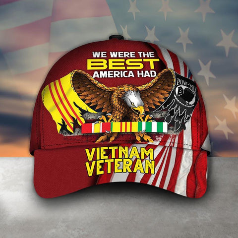 Armed Forces Vietnam Veteran America VVA Military Soldier Cap Gift for Veteran Day
