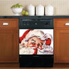 Christmas Kitchen Dishwasher Magnet Cover - Beautiful Santa Portrait HT