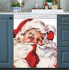 Christmas Kitchen Dishwasher Magnet Cover - Beautiful Santa Portrait HT