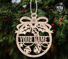 Christmas Ornament Personalizable Tree Snowflakes Ornaments HT