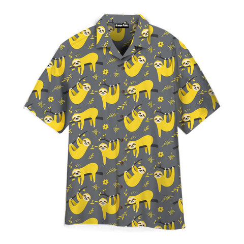 Sloth Hawaiian Shirt Summer Beach Clothes Outfit For Men Women ND