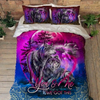 You & Me We Got This Wolf Quilt Bedding Set