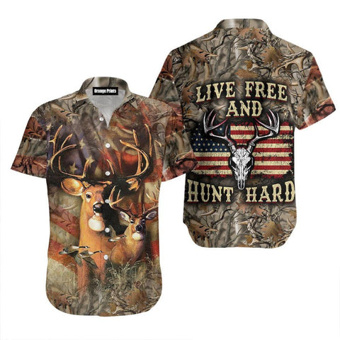 Deer Hunting Hawaiian Shirt Summer Beach Clothes Outfit For Men Women ND