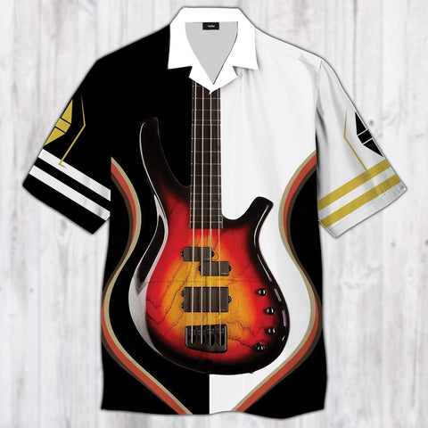 Electric Guitar Hawaiian Shirt Summer Beach Clothes Outfit For Men Women ND