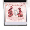 Perfect Gift for Your Grandma-To-Be on Mother's Day Message Card Necklace HN