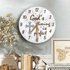 Jesus Clock God’s Timing Is Perfect Wooden Clock