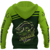 Men Hoodie Bass Fisherman to the core