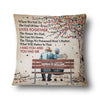 When We Get To The End Old Couple Under Tree - Couple Gift - Personalized Pillow