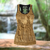 Women Tank Top Ancient Egyptian Gods Treasure Mythology Culture Combo Legging Tank