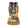 Women Tank Top Ancient Egyptian Mythology Culture 3D print Combo Legging Tank
