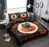 Halloween Cat Bedding Set Bedspread Duvet Cover Set Home Decor ND