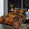 Halloween Skull Bedding Set Bedspread Duvet Cover Set Home Decor ND