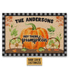 Hey There Pumpkin Custom Doormat, Fall Gift, Fall Decor