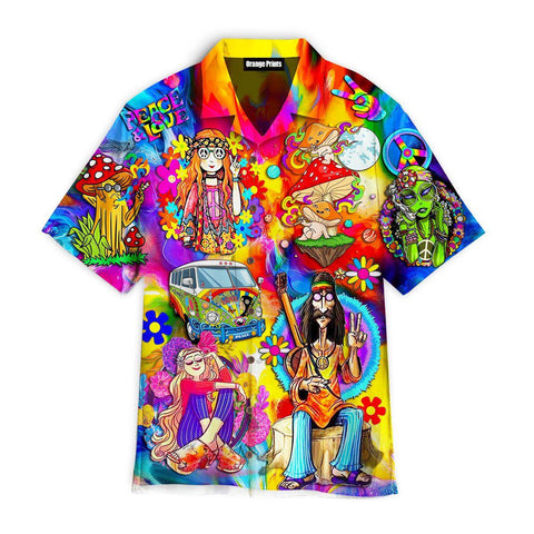 Hippie Felacia Love Life Hawaiian Shirt Summer Beach Clothes Outfit For Men Women ND
