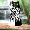 Woman Tank top Black & White Dragon Tattoo Art Combo Tank + Legging HAC050502