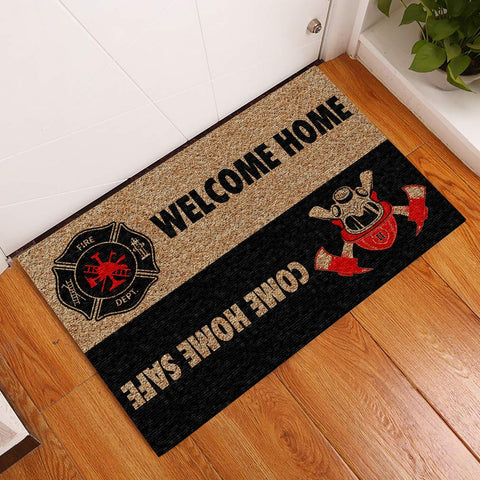 Home Firefighter Doormat