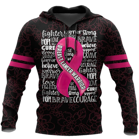 Breast cancer 3d hoodie shirt for men and women HAC200501S
