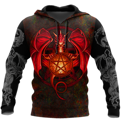 Tattoo and Dungeon Dragon Hoodie T Shirt For Men and Women HAC090607