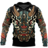 Samurai Tattoo Art Hoodie T Shirt For Men and Women HAC220602-NM