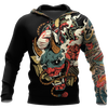 Samurai Tattoo Art Hoodie T Shirt For Men and Women HAC220604-NM