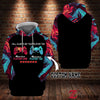 Gamer Couple I will always be your player two hoodie 3D TTM