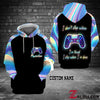 Holographic PlayStation I don't stop when I'm tired. I stop when I'm done - Hoodie 3D - TXX
