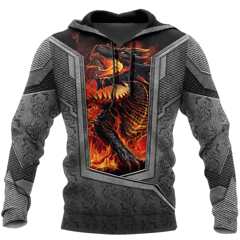 3D Tattoo and Dungeon Dragon Hoodie HAC27126
