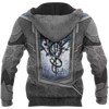 Men Hoodie3D Tattoo and Dungeon Dragon Hoodie HAC020114